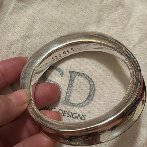 Simon Sebbag Polished Silver Bracelet - Picture 4 of 7